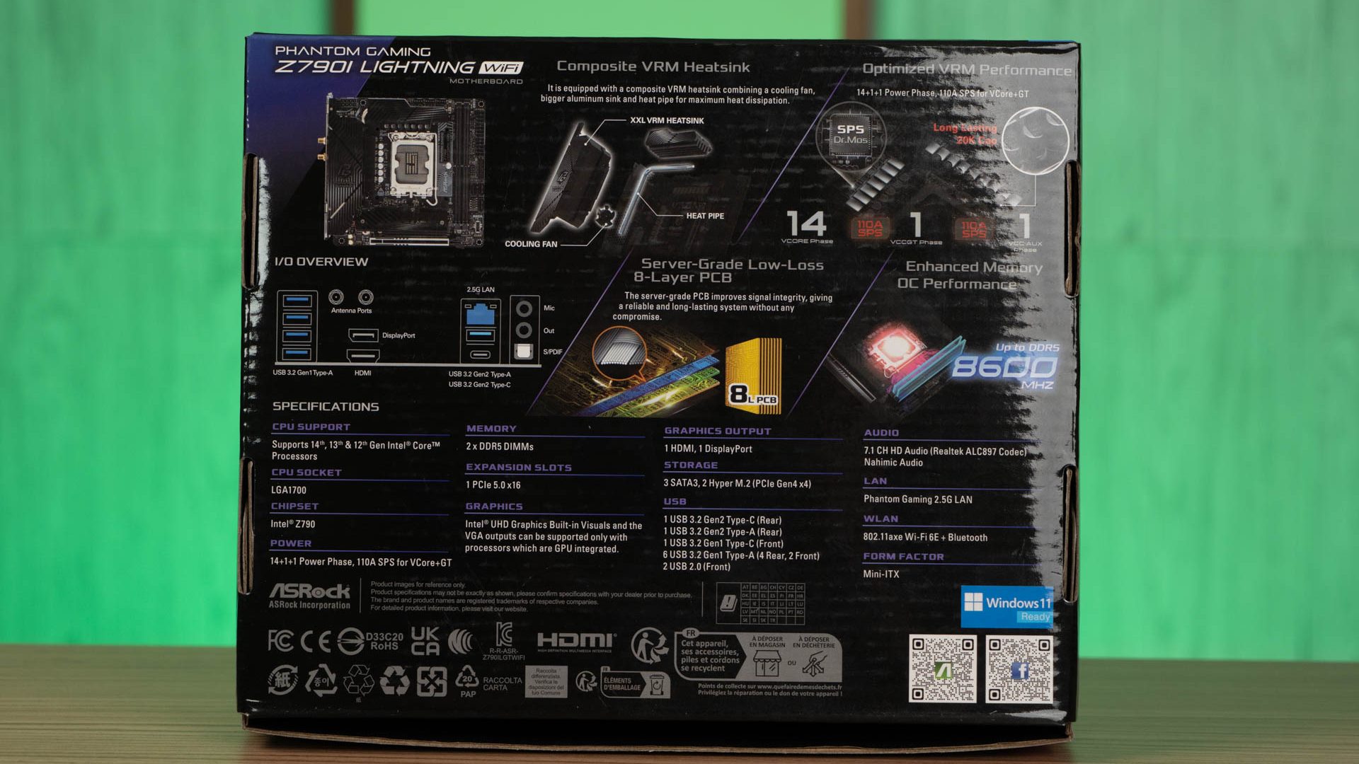 ASRock Phantom Gaming B790I Lightning WiFi 02