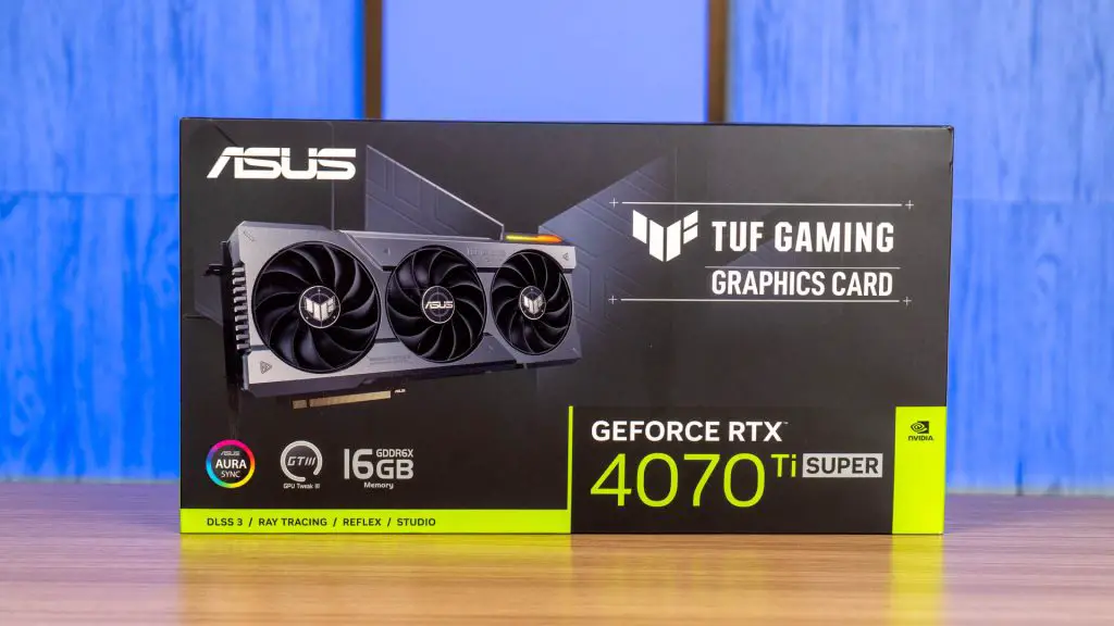 ASUS TUF GAMING GeForce RTX 4070 Ti SUPER 01