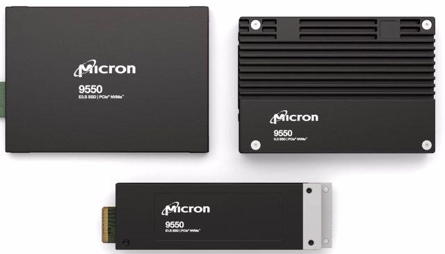 Micron 9550 NVMe SSD