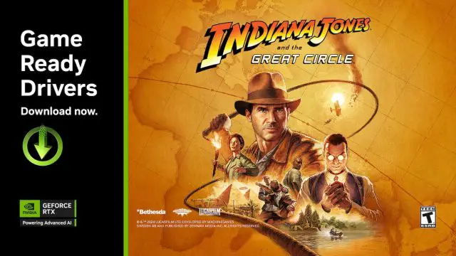 NVIDIA Game Ready Driver Indiana Jones