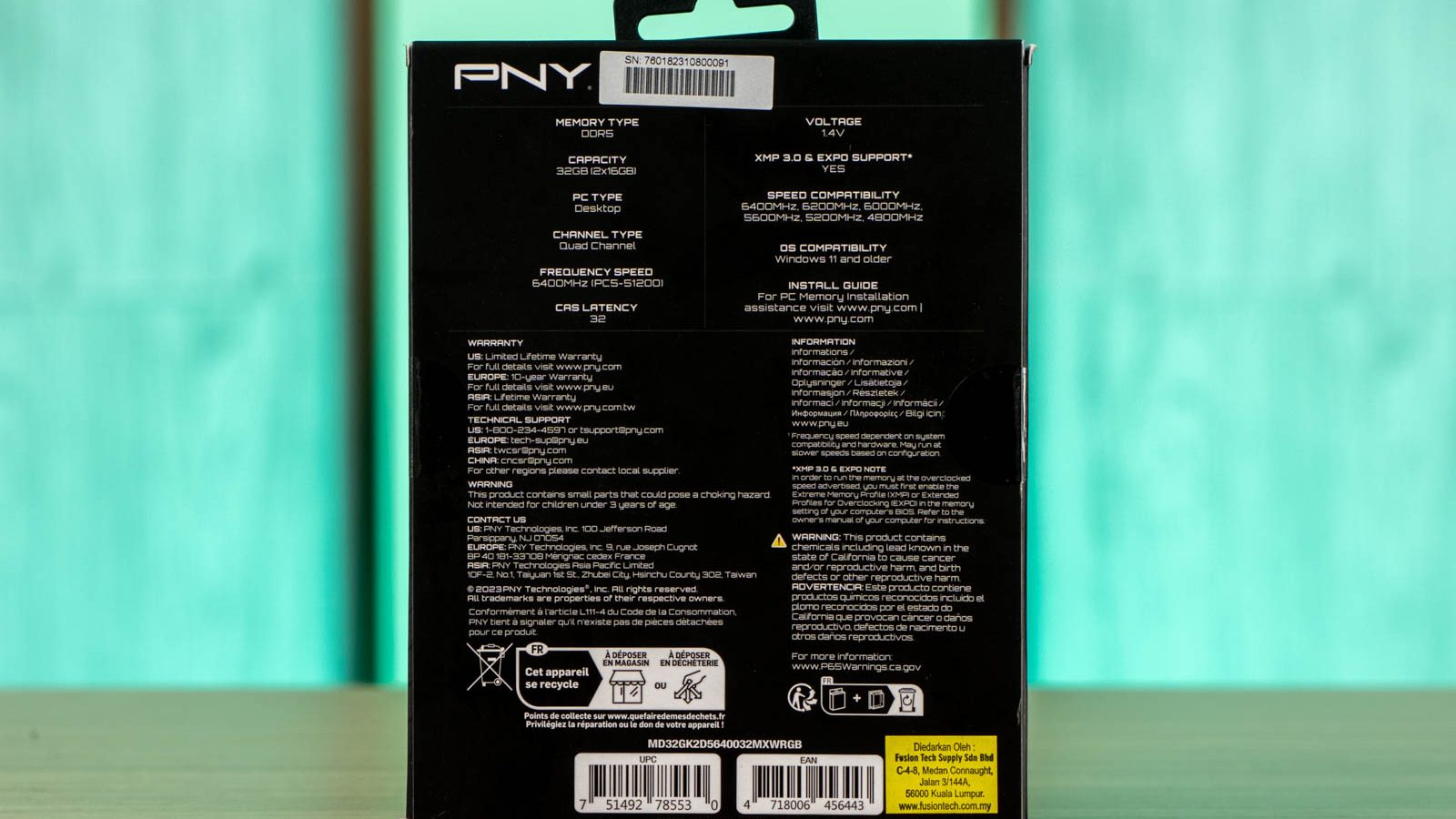 XLR8 Gaming MAKO EPIC X RGB DDR5 6400MHz 02