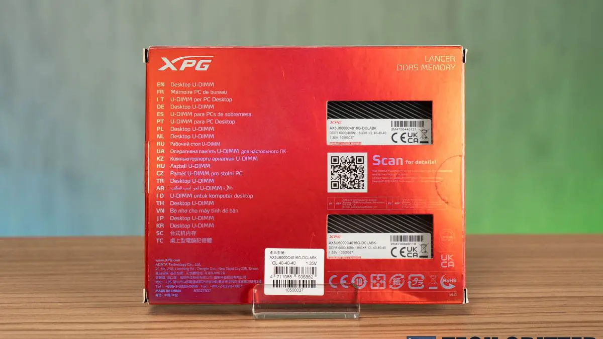 XPG Lancer DDR5 02 XPG Lancer DDR5 02