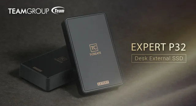 TEAMGROUP T CREATE EXPERT P32 desktop external SSD announced featured